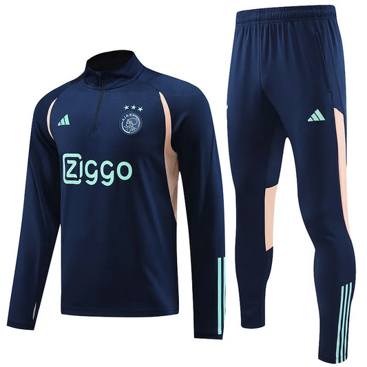 Ajax 1/4 Zip Training Tracksuit 2023/24 Dark Blue Men's