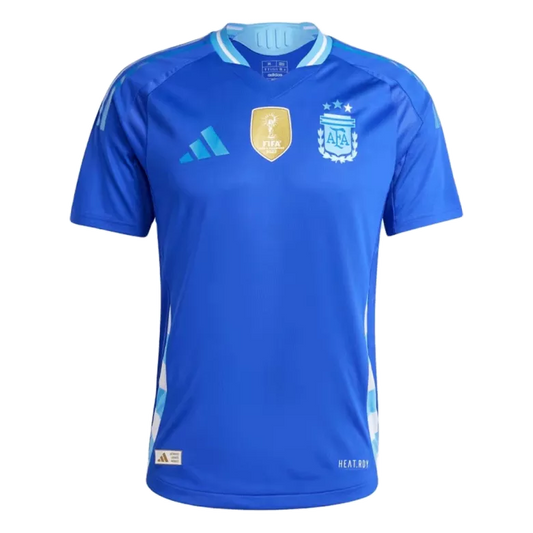 Argentina Away Jersey Player's Version Copa America 2024/25 Blue Men's