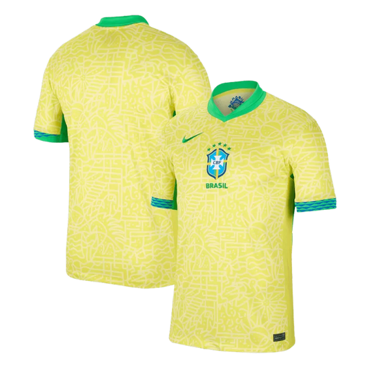 Brazil Home Jersey Copa America 2024/25 Yellow Men's