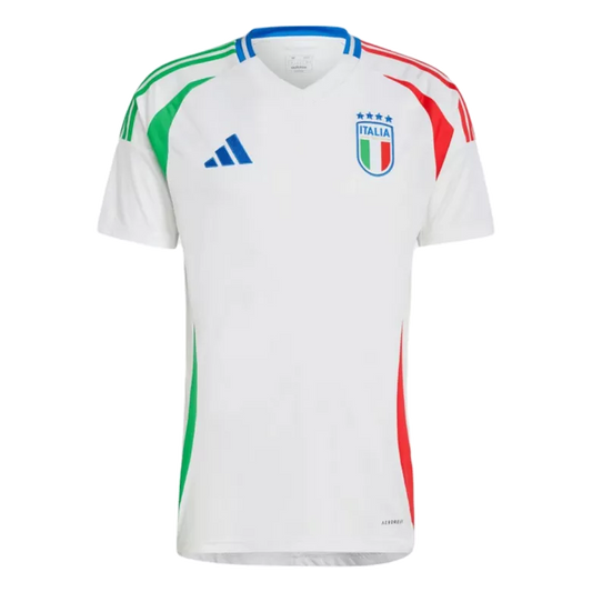 Italy Away Jersey Euro 2024 White Men's