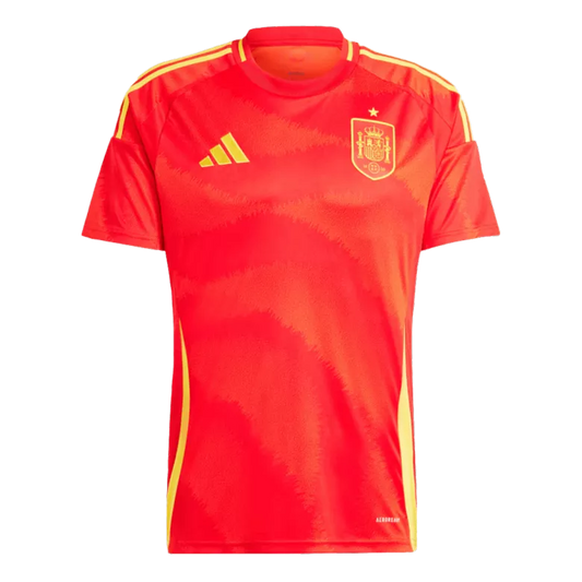 Spain Home Jersey Euro 2024 Red Men's