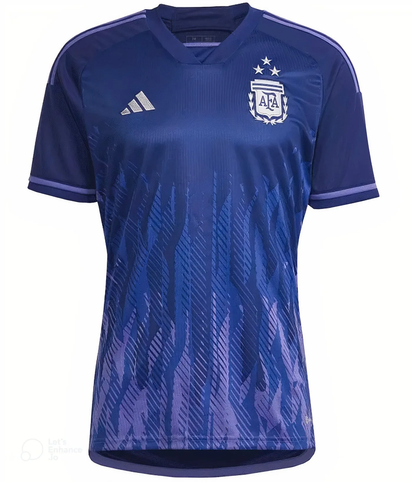 adidas 2022-23 Argentina Womens Home Jersey World Cup 3 Star - White 