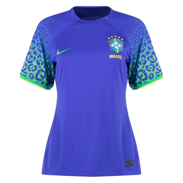 Brazil Away World Cup Jersey 2022/23 Blue Women's – The World Jerseys