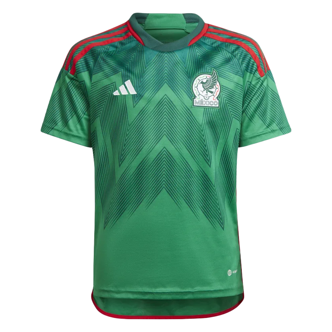 Mexico Home World Cup Jersey 2022/23 Green Men's – The World Jerseys