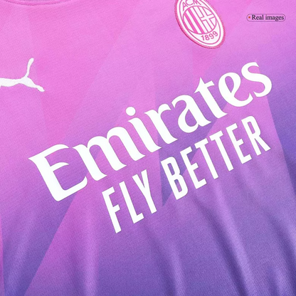 AC Milan Third Jersey 2023/24 Pink & Blue Men's