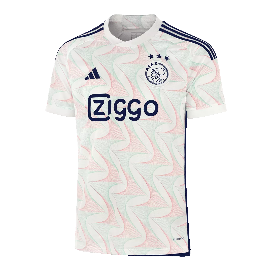 Ajax Away Jersey Player's Version 2023/24 White Men's - The World Jerseys