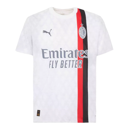 AC Milan BENNACER #4 Away Jersey 2023/24 White Men's