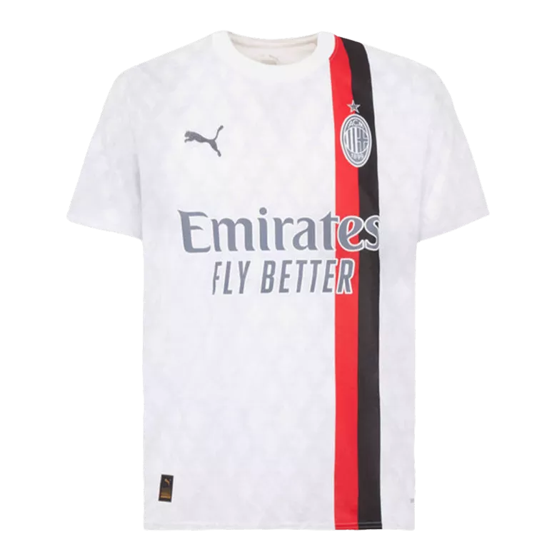 AC Milan THEO #19 Away Jersey 2023/24 White Men's - The World Jerseys