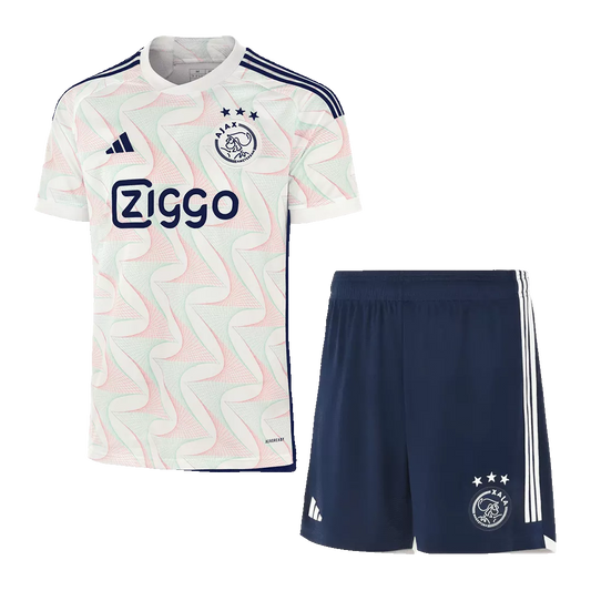 Ajax Away Kit 2023/24 White Men's