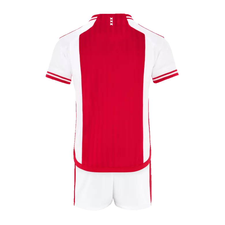 Ajax Home Kit 2023/24 Red & White Kids