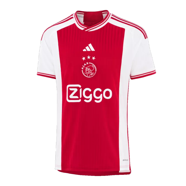 Ajax BERGWIJN #7 Home Jersey 2023/24 Red & White Men's