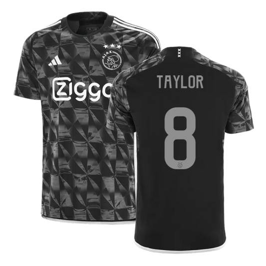 Ajax TAYLOR #8 Third Jersey 2023/24 Black Men's