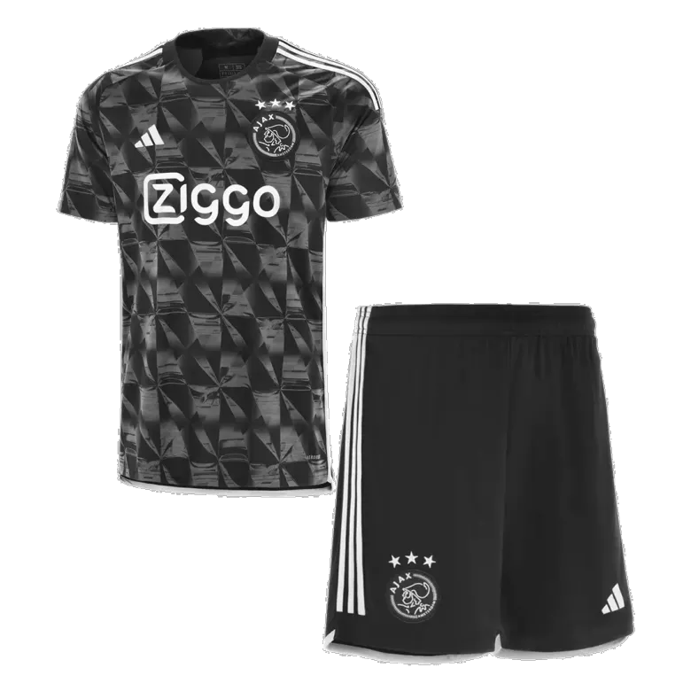 Ajax Third Kit 2023/24 Black Kids