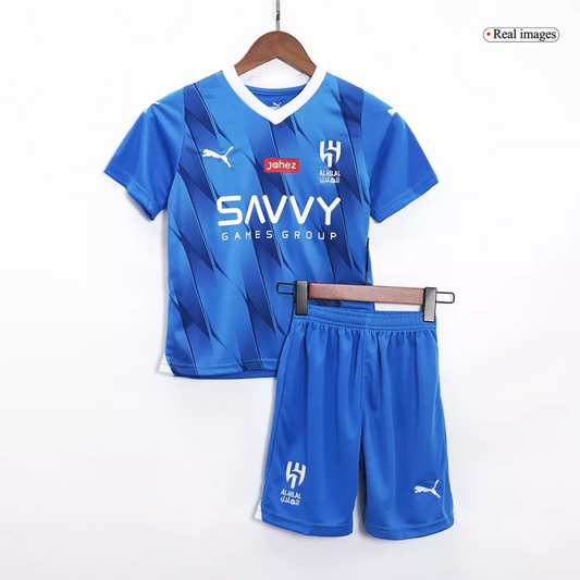 Al Hilal SFC Home Kit 2023/24 Blue Kids - The World Jerseys