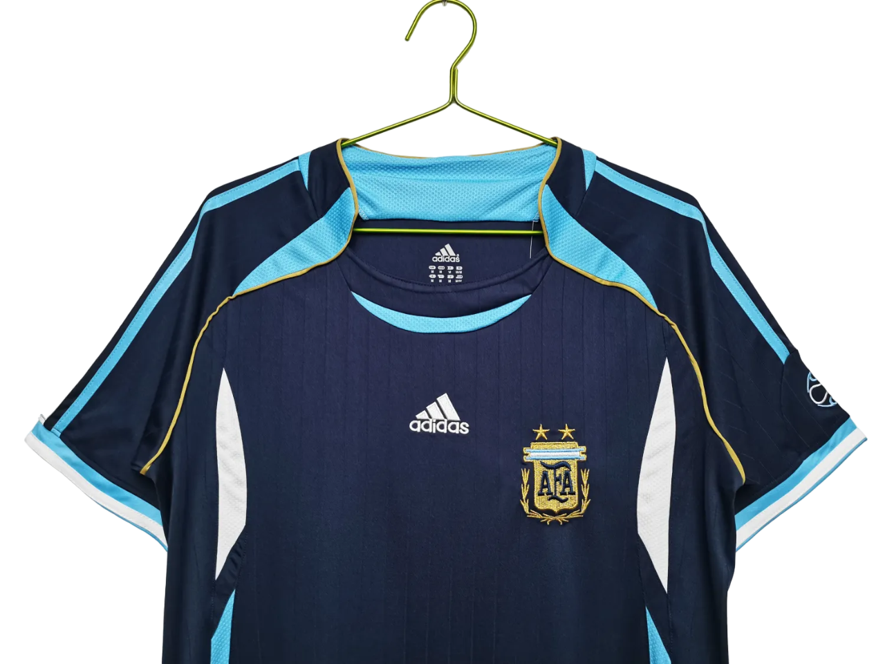 Argentina Retro Away Jersey 2006 Navy Blue Men's