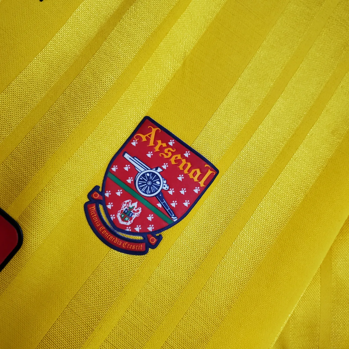 Arsenal Retro Away Jersey 1993/94 Yellow Men's