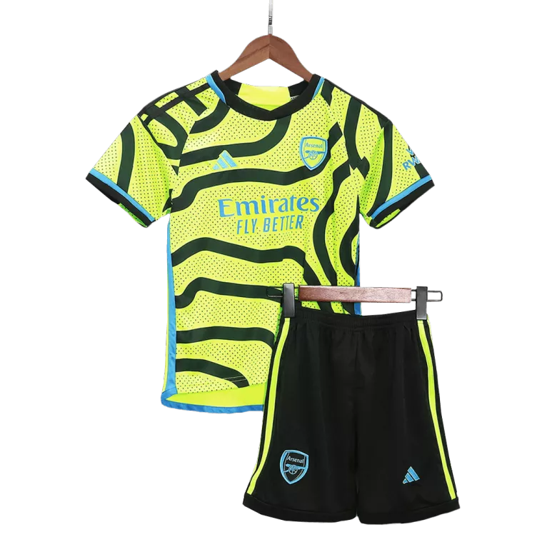 Arsenal Away Kit 2023/24 Yellow Kids - The World Jerseys