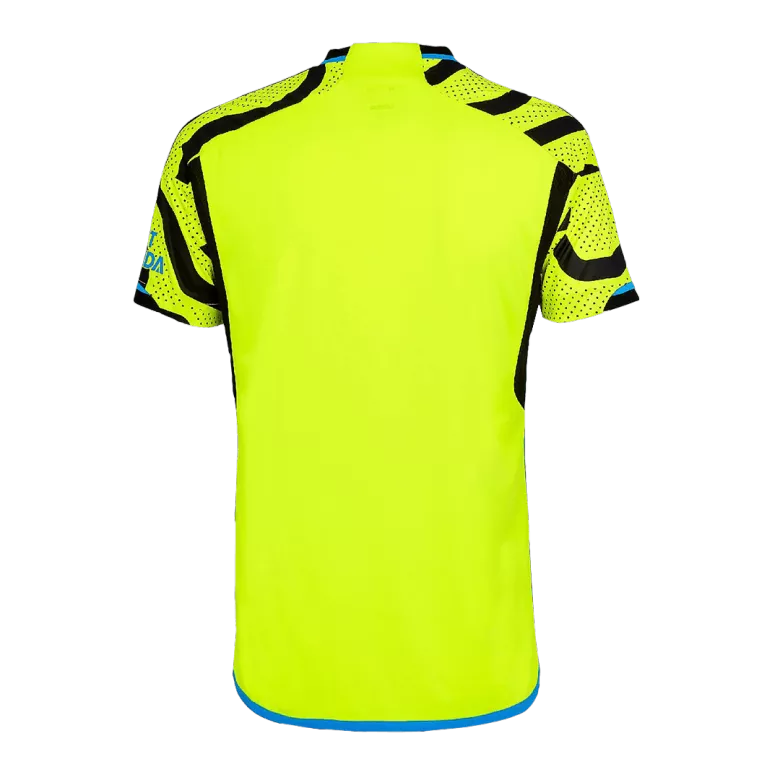 Arsenal RICE #41 Away Jersey 2023/24 Yellow Men's - The World Jerseys