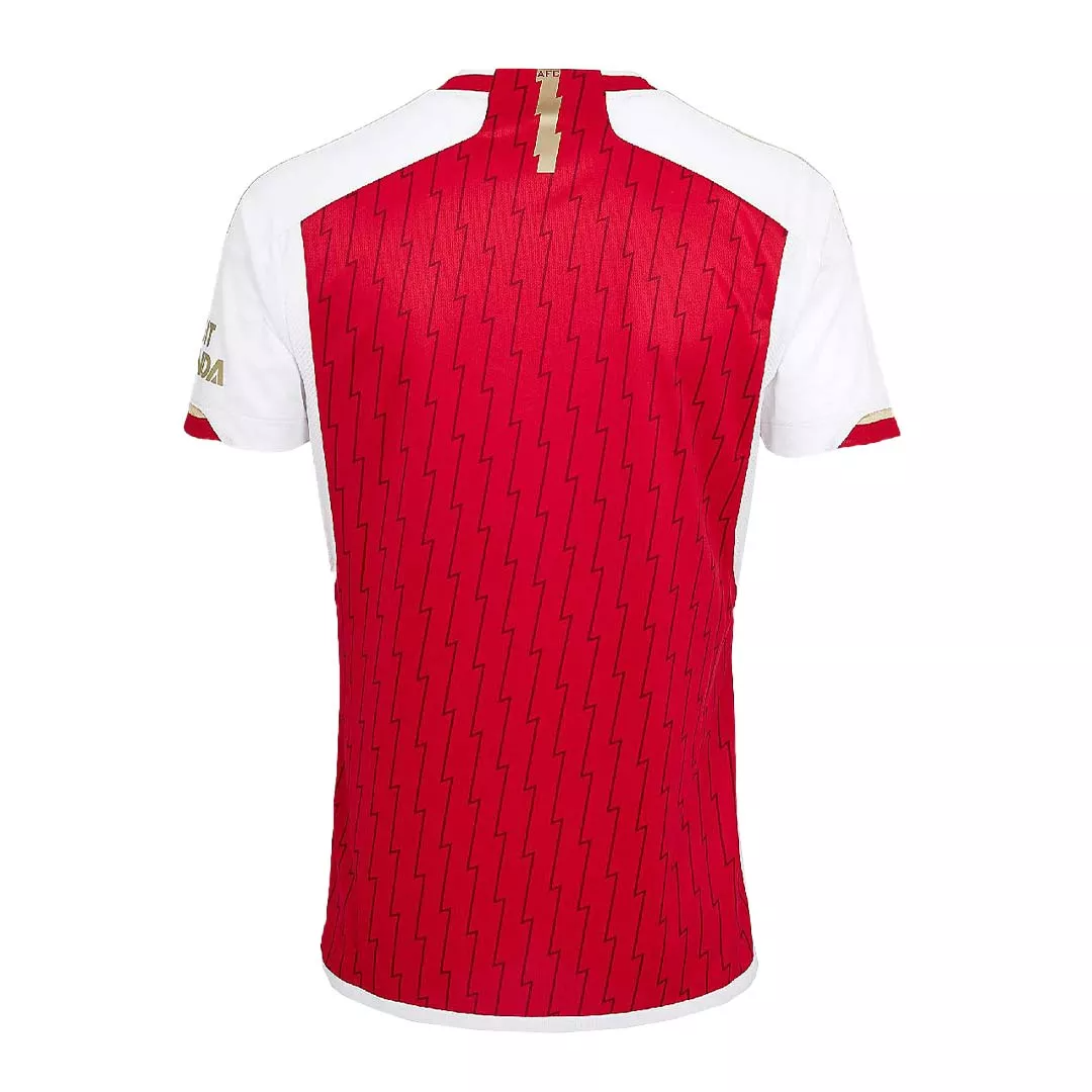 Arsenal SAKA #7 Home Jersey 2023/24 Red & White Men's - The World Jerseys