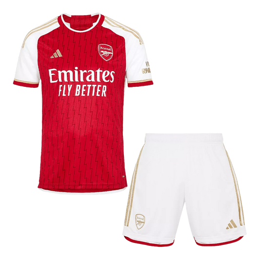 Arsenal Home Kit 2023/24 Red Kids - The World Jerseys