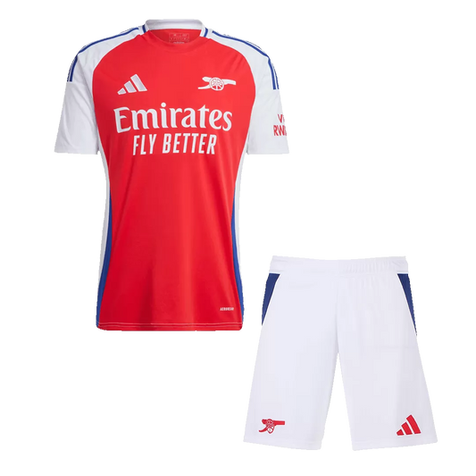 Arsenal Home Kit 2024/25 Red & White Men's