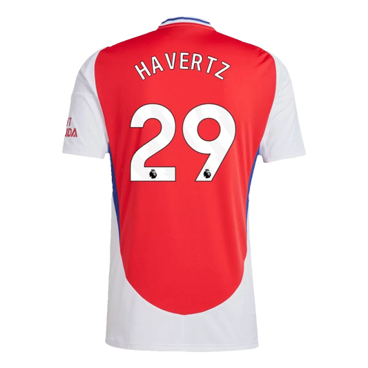 Arsenal HAVERTZ #29 Home Jersey 2024/25 Red & White Men's