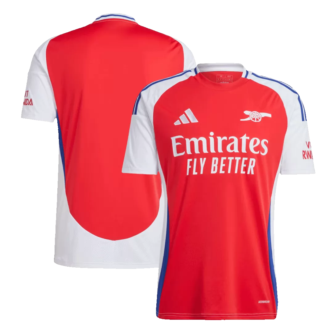 Arsenal Home Jersey 2024/25 Red & White Men's