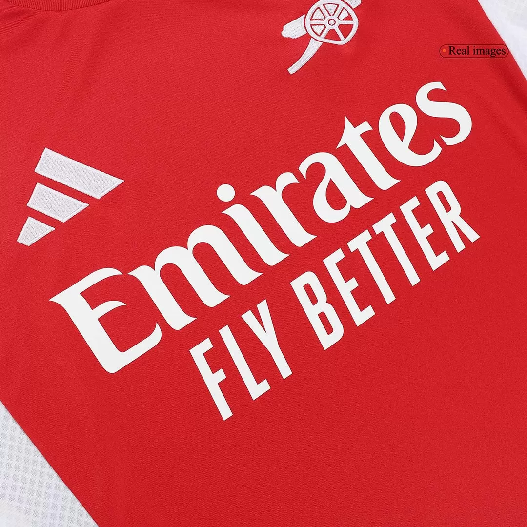 Arsenal Home Jersey 2024/25 Red & White Men's