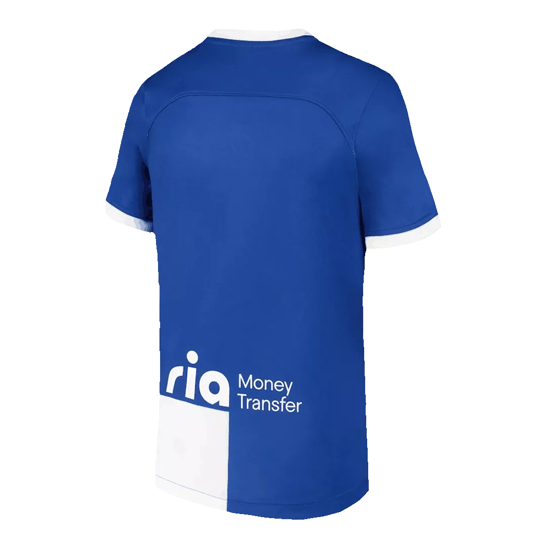 Atletico Madrid Away 120th Anniversary Jersey 2023/24 Blue & White Men's - The World Jerseys