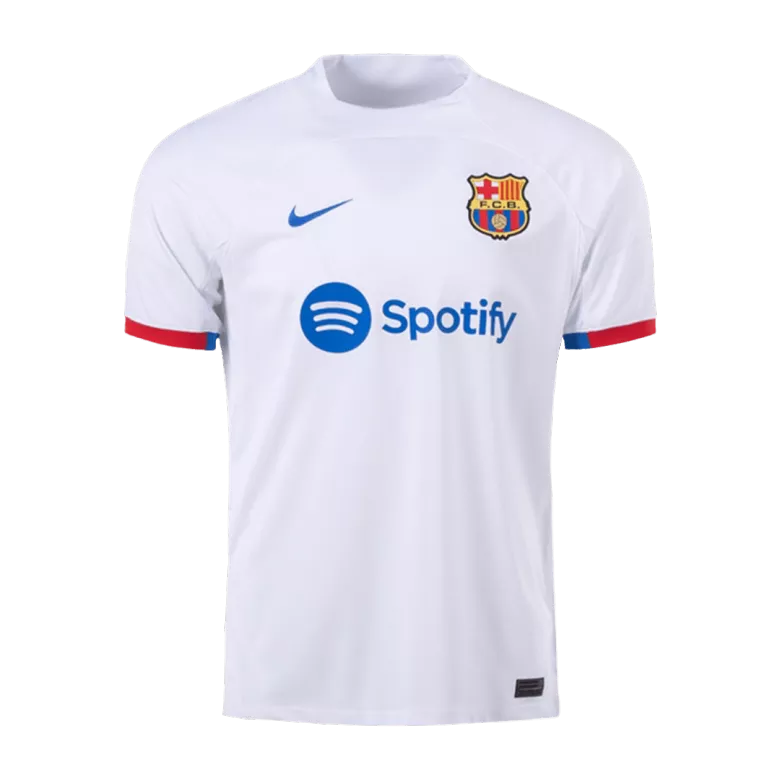 Barcelona GAVI #6 Away Jersey 2023/24 White Men's