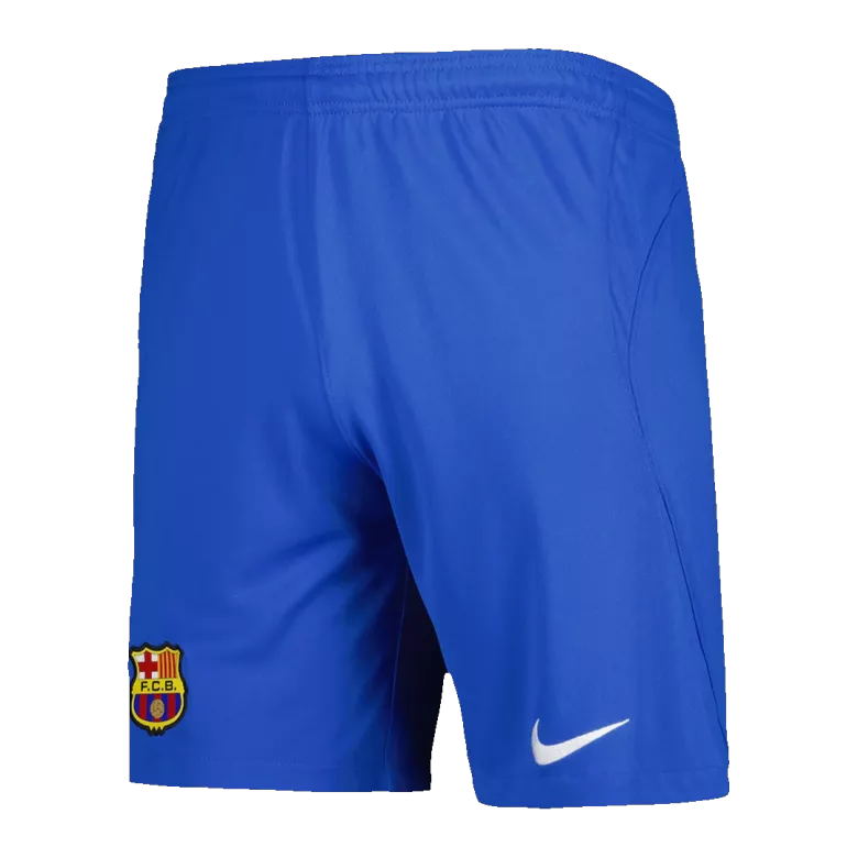 Barcelona Away Kit 2023/24 White & Blue Men's - The World Jerseys