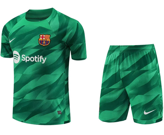 Barcelona Goalkeeper Kit 2023/24 Green Men's - The World Jerseys