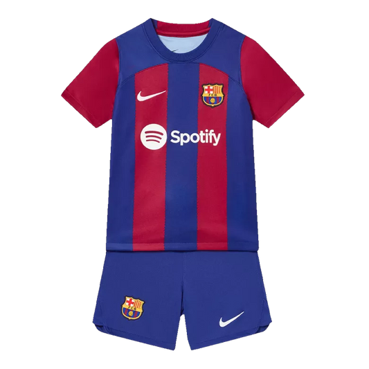 Barcelona Home Kit 2023/24 Blue & Red Kids - The World Jerseys