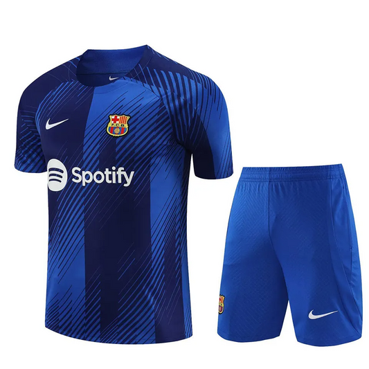 Barcelona Training Kit 2023/24 Blue Men's - The World Jerseys