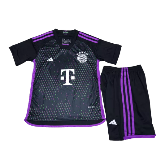 Bayern Munich Away Kit 2023/24 Black Kids
