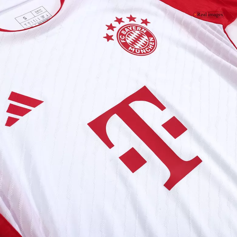 Bayern Munich Home Jersey Player's Version 2023/24 White & Red Men's - The World Jerseys