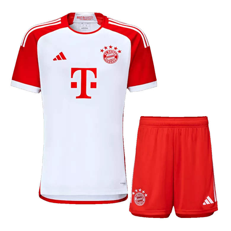 Bayern Munich Home Kit 2023/24 White & Red Men's - The World Jerseys