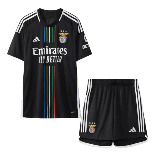 Benfica Away Kit 2023/24 Black Men's