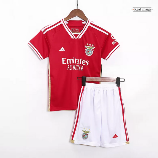 Benfica Home Kit 2023/24 Red Kids - The World Jerseys