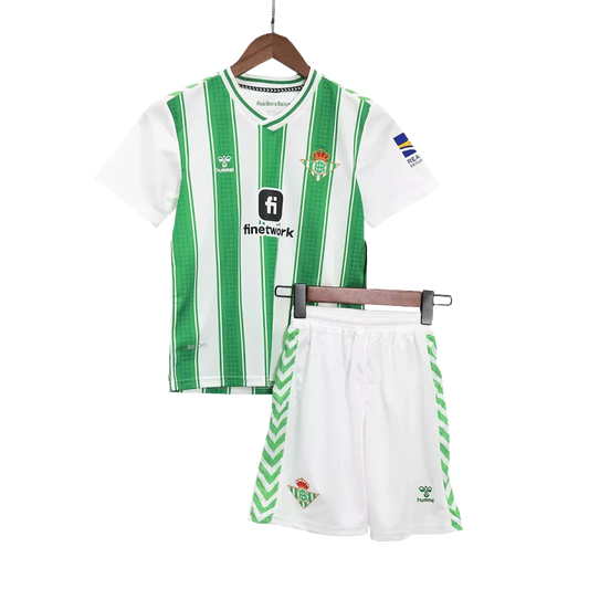 Real Betis Home Kit 2023/24 Green & White Kids
