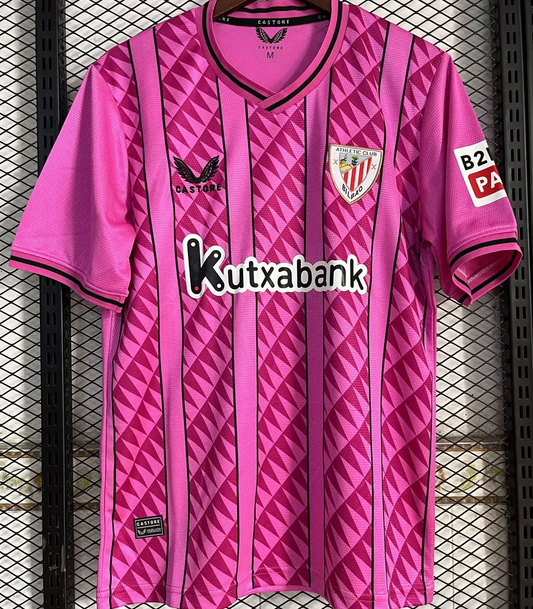 Athletic Bilbao Goalkeeper Jersey 2023/24 Pink Men's