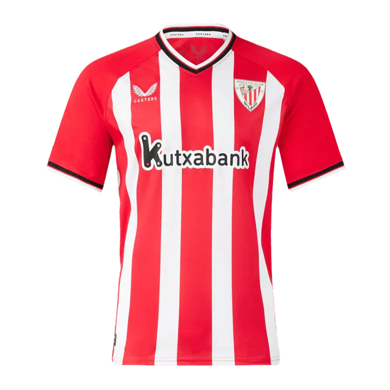 Athletic Bilbao Home Kit 2023/24 Red & White Men's - The World Jerseys