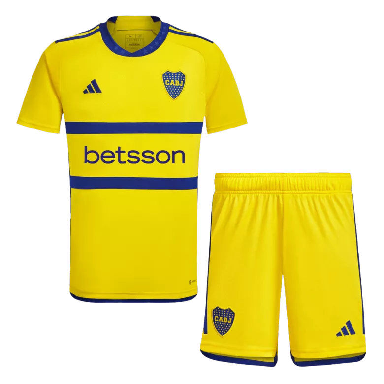 Boca Juniors Away Kit 2023/24 Yellow Men's