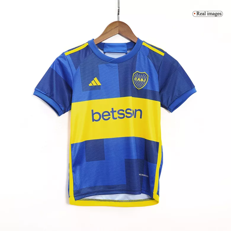 Boca Juniors Home Kit 2023/24 Blue & Yellow Kids