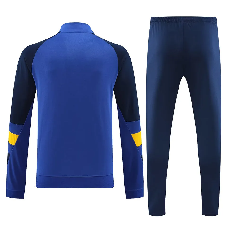 Boca Juniors 1/4 Zip Tracksuit 2023/24 Blue Men's