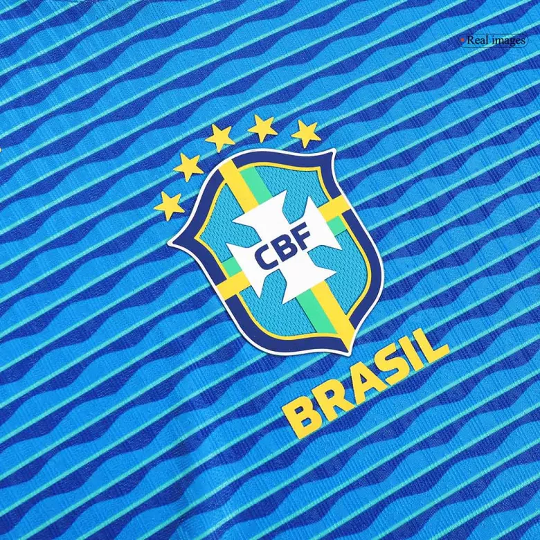 Brazil Away Copa America Jersey Player's Version 2024/25 Blue Men's