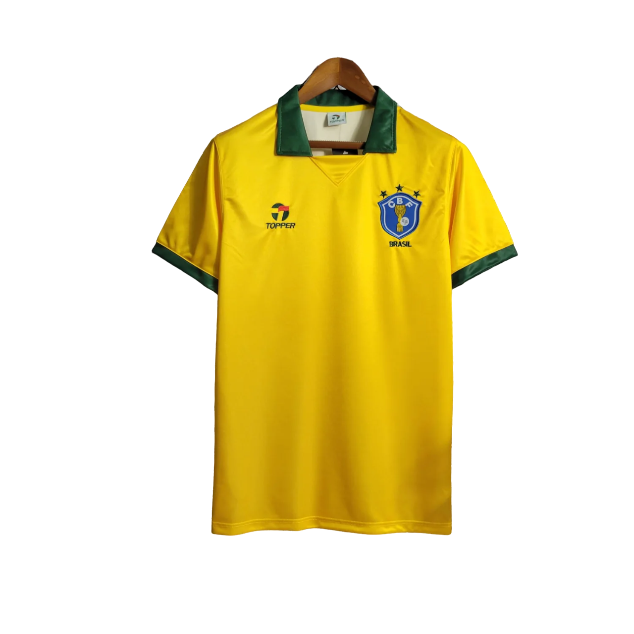 Brazil Retro Home Jersey 1988/90 Yellow Men's