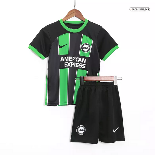 Brighton & Hove Albion Away Kit 2023/24 Green & Black Kids