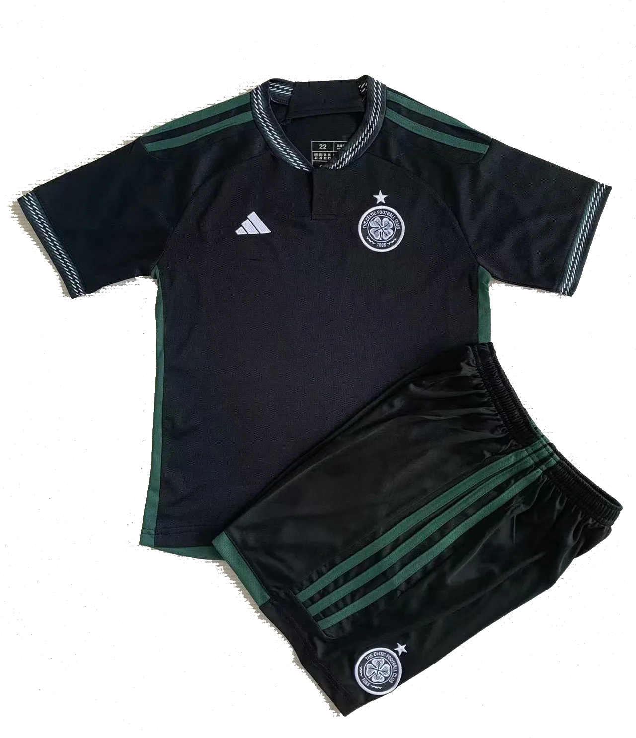 Celtic Away Kit 2023/24 Black Kids - The World Jerseys