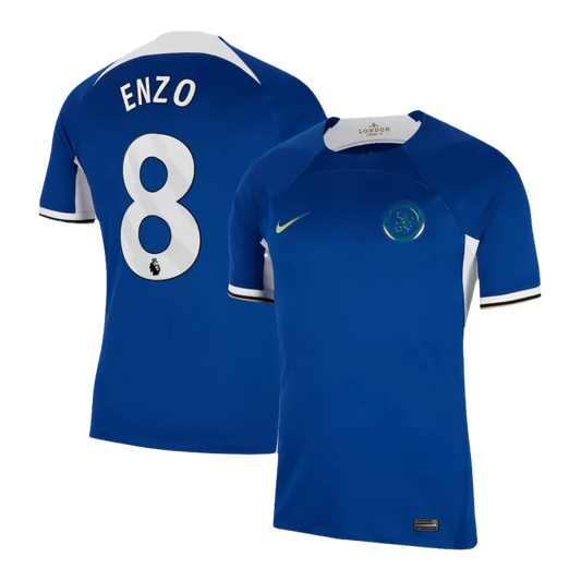 Chelsea ENZO #8 Home Jersey 2023/24 Blue Men's - The World Jerseys